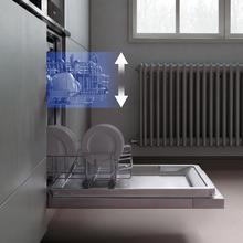 Bolero Aguazero 6280 Full-BI Lavastoviglie da incasso 60 cm, 16 coperti, classe D, motore Inverter Plus Duo, 6 programmi, pannello Touch, FloorView Light, Extra Hygiene, Super Dry, Save+, Silent Wash, Half Load, AutoClean, Extra Rapid, Delay Start, cestello superiore regolabile e cestello speciale per posate