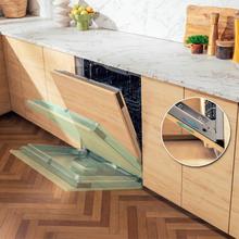 Bolero Aguazero 8700 Full-BI Connected Lavavajillas integrable 60 cm, 16 cubiertos, clase B, motor Inverter Plus Duo, 10 programas, Panel Touch, SlidePrecision Pro 90, WiFi, Smart Voice Control, Smart Knock Dual Control, Smart Wash, Steam Wash, Extra Hygiene, AutoClean, Turbo Dry+, Super Dry, FloorView Light, Splash 360, Dual Zone Wash, Save+, Half Load, Silent Wash, Delay Start, Extra Rapid y bandeja superior ajustable y bandeja especial para cubiertos