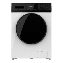 Bolero Dresscode 7411 Inverter Máquina de lavar roupa de carga frontal branca com capacidade para 7 kg e 1200 rpm, Classe A-10%, 16 programas, Motor Inverter Plus, SteamMax, Drum Clean, Allergy Care, Delay Start, Diamond Care, Stop&Go, programa ECO e KidLock