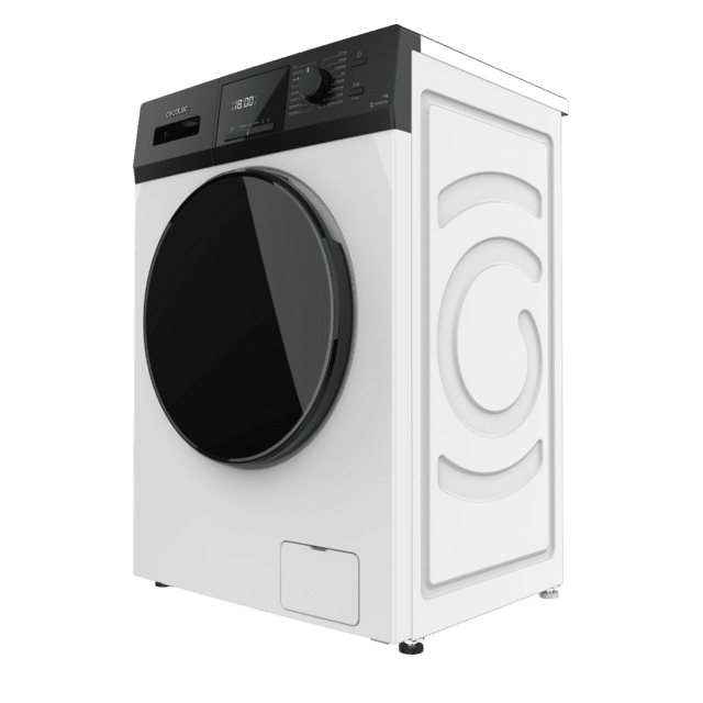 Bolero Dresscode 7411 Inverter Máquina de lavar roupa de carga frontal branca de 7 kg de capacidade e 1200 rpm, Classe A-10%, 16 programas, Motor Inverter Plus, SteamMax, Drum Clean, Allergy Care, Delay Start, Diamond Care, Stop&Go, programa ECO e KidLock