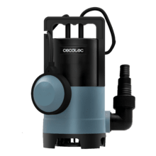 Neptunus 400 Dark Pompe d'évacuation de 400 W. Jusqu’à 8.000 l/h. Hauteur maximale de pompage de 5,5 m et profondeur de 7 m. Interrupteur-flotteur. IPX8. Câble de 10 m et corde en nylon de 8 m.