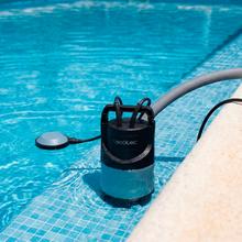 Neptunus 400 Dark Pompe d'évacuation de 400 W. Jusqu’à 8.000 l/h. Hauteur maximale de pompage de 5,5 m et profondeur de 7 m. Interrupteur-flotteur. IPX8. Câble de 10 m et corde en nylon de 8 m.