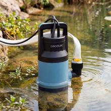 Axike 1100 Dark Bomba de agua sucia 1100W. Hasta 16.000l/h. Altura máxima de bombeo 8,5m y 7m de profundidad. Interruptor flotante. IPX8. Cable 10m y cuerda nylon de 8m.