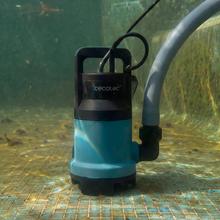 Axike 1100 Dark Bomba de agua sucia 1100W. Hasta 16.000l/h. Altura máxima de bombeo 8,5m y 7m de profundidad. Interruptor flotante. IPX8. Cable 10m y cuerda nylon de 8m.