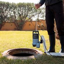 Axike 1100 Dark Bomba de agua sucia 1100W. Hasta 16.000l/h. Altura máxima de bombeo 8,5m y 7m de profundidad. Interruptor flotante. IPX8. Cable 10m y cuerda nylon de 8m.