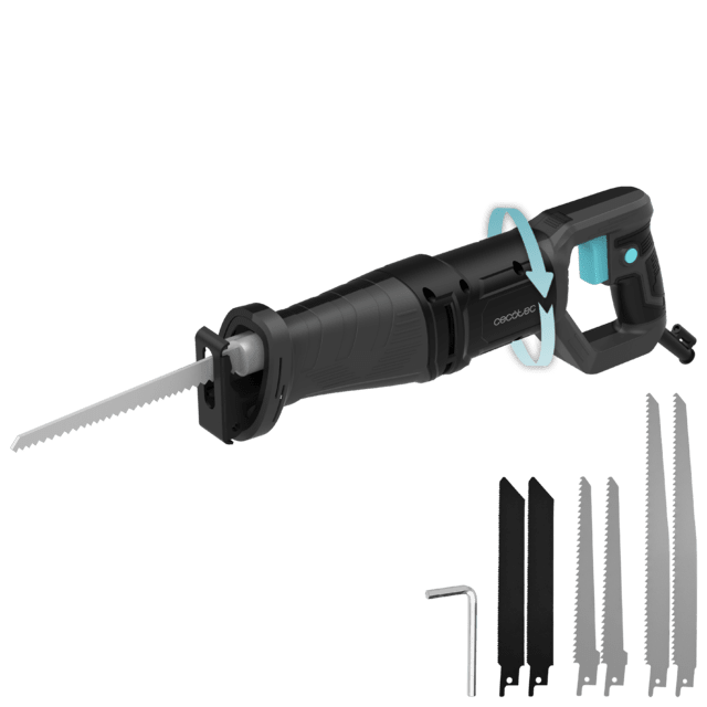 LongFlex 710 Pro Sega alternativa da 710 W. Cambio rapido della lama. Tagli profondi ed efficienti da 115 mm con una corsa di 20 mm. Include 6 lame.