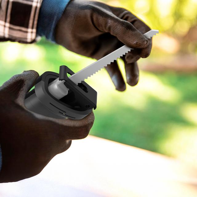 LongFlex 710 Pro Sega alternativa da 710 W. Cambio rapido della lama. Tagli profondi ed efficienti da 115 mm con una corsa di 20 mm. Include 6 lame.