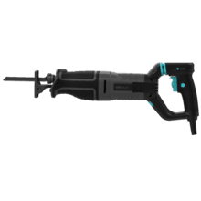 LongFlex 900 ShockAbsorber Sierra de sable de 850W. Velocidad variable. Sistema ShockAbsorber. Mango rotacional. Láser y luz LED. Cambio de cuhilla rápido. Incluye 6 cuchillas.