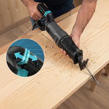 LongFlex 900 ShockAbsorber Sierra de sable de 850W. Velocidad variable. Sistema ShockAbsorber. Mango rotacional. Láser y luz LED. Cambio de cuhilla rápido. Incluye 6 cuchillas.