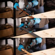 LongFlex 1200 Home&Garden Sierra de sable batería. Incluye 2 baterías de 12V. Accesorio para cortar ramas. Incluye 6 cuchillas y maletín.