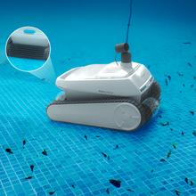 Conga Pooldroid 10000 TotalClean AquaSkater Robot limpiapiscinas para fondos, paredes, línea de flotación y superficie. Apto para superficies de hasta 300 m2. ScubaDriving Tech, limpieza ordenada. 150 minutos de autonomía. Filtro de alta eficiencia de 180 μm. Capacidad de 4 L. Boya para la limpieza de la superficie. Control APP y mando a distancia. 4 motores.