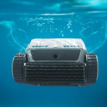 Conga Pooldroid 10000 TotalClean AquaSkater Robot limpiapiscinas para fondos, paredes, línea de flotación y superficie. Apto para superficies de hasta 300 m2. ScubaDriving Tech, limpieza ordenada. 150 minutos de autonomía. Filtro de alta eficiencia de 180 μm. Capacidad de 4 L. Boya para la limpieza de la superficie. Control APP y mando a distancia. 4 motores.