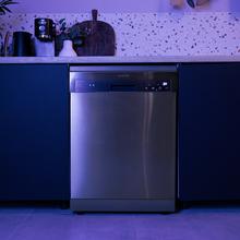 Bolero Aguazero 6110 Inox Lavavajillas Bolero acabado inox de 60cm, 13 cubiertos y 6 programas. Con funciones Media Carga, programa 3 en 1, Delay Start, Dry+, FullTouch y ChildLock