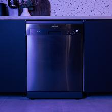 Bolero Aguazero 6110 Dark Lavavajillas Bolero acabado dark inox de 60cm, 13 cubiertos y 6 programas. Con funciones Media Carga, programa 3 en 1, Delay Start, Dry+, FullTouch y ChildLock
