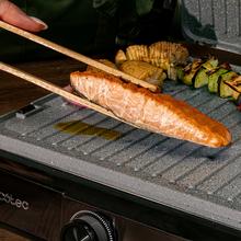 Rock’nGrill 2200 Dual Parrilla eléctrica de 2200 W con control de temperatura en cada plancha de forma independiente, placas reversibles  y apertura de 180º.