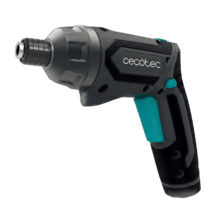 PowerGyro 4000 Clear Destornillador a batería 4V y 1500 mAh. Convertible 2in1. Velocidad sin carga de 200 rpm. Torque máximo de 6Nm con 6+1 posiciones. Luz LED. Autonomía de hasta 60 min. Incluye 49 puntas y maletín.