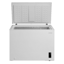 Bolero CoolMarket Chest 249P White E Cecotec - Congelador Horizontal 249L, Cesta con asas, Control Electrónico LED, UltraContact D-Cool, Dual Function, Puerta ZeroG (80º-30º), Fast Freezing y Diseño Compacto