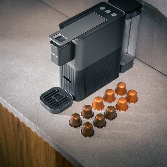Power Caps 20 Cafetera de cápsulas de Nespresso muy compacta.