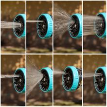 HydroShell 100 Pro Carrete de manguera de 10m. Enrollador automático con SlowReturn y Smooth Technology. Diseño portátil y ergonómico. Incluye pistola pulverizadora con tanque para jabón y 8 funciones.