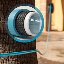 HydroShell 300 Pro Rullo avvolgitubo da 30 m. SlowReturn e Smooth Technology. Design portatile ed ergonomico. Include pistola a spruzzo con serbatoio del sapone e 8 funzioni.