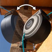 HydroShell 300 Pro Rullo avvolgitubo da 30 m. SlowReturn e Smooth Technology. Design portatile ed ergonomico. Include pistola a spruzzo con serbatoio del sapone e 8 funzioni.