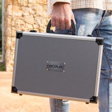 ToolBox 8000 Pro Maletín de herramientas aluminio con 380 piezas. Incluye todo tipo de herramientas, incluso llaves de carraca y llaves fijas, para trabajos del hogar como carpintería, fontanería, electricidad, mecánica y más.