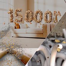 Conga X70 Robot aspirador con base autovaciado con Motor de succión 15000 Pa. Base 4 en 1. Tecnología láser e Inteligencia Artificial. Mopas giratorias. Cepillo lateral. App y conexión Bluetooth y WiFi para redes 2,4 GHz.