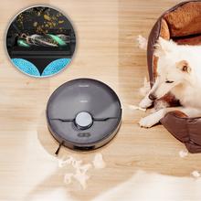 Conga X70 Robot aspirador con base autovaciado con Motor de succión 15000 Pa. Base 4 en 1. Tecnología láser e Inteligencia Artificial. Mopas giratorias. Cepillo lateral. App y conexión Bluetooth y WiFi para redes 2,4 GHz.