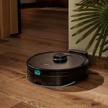 Conga M50 Robot aspirateur. Navigation laser. Pression d'aspiration de 5000 Pa. Grande autonomie. Brosse multifonctions pour toutes les surfaces.