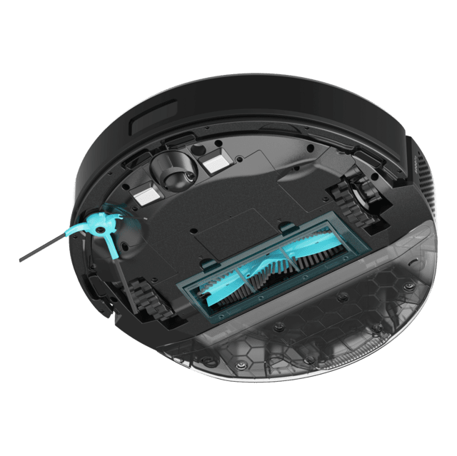 Conga M50 Robot aspirador con Navegación láser APP y WiFi. 5000 Pa de presión de succión, 160 m2 de autonomía. Cepillo multifunción para todas las superficies.