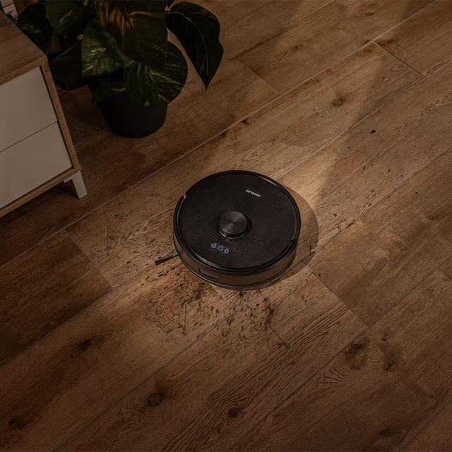 Conga M50 Robot aspirador con Navegación láser APP y WiFi. 5000 Pa de presión de succión, 160 m2 de autonomía. Cepillo multifunción para todas las superficies.