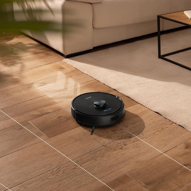 Conga M70 Robot aspirador con Navegación láser APP y Wifi. 20000 Pa de presión de succión, 180m2 de autonomía. Cepillo de silicona, especial para casas con mascotas.