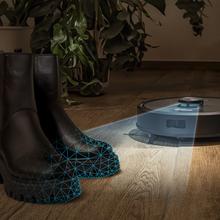 Conga Y50 Robot aspirador láser APP y Wifi. 5000 Pa de presión de succión. Cepillo multifunción para todas las superficies. Base de autovaciado con bolsa de polvo de 3 L.