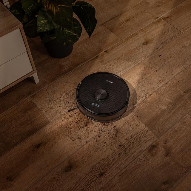 Conga Y50 Robot aspirador con Navegación láser. 5000 Pa de presión de succión. - de autonomía. Cepillo multifunción para todas las superficies. Base de autovaciado con bolsa de polvo de 3 L.