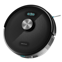 Conga Y50 Robot aspirador láser APP y Wifi. 5000 Pa de presión de succión. Cepillo multifunción para todas las superficies. Base de autovaciado con bolsa de polvo de 3 L.