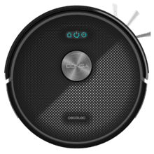 Conga Y50 Robot aspirador láser APP y Wifi. 5000 Pa de presión de succión. Cepillo multifunción para todas las superficies. Base de autovaciado con bolsa de polvo de 3 L.