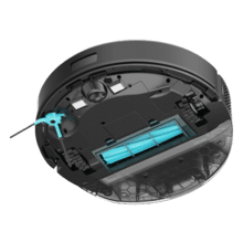 Conga Y70 Robot aspirador con Navegación láser APP y Wifi. 20000 Pa de presión de succión, 180m2 de autonomía. Cepillo de silicona especial para casas con mascotas. Base de autovaciado con bolsa de polvo de 3 L.