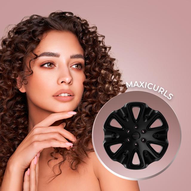 AirGlam 14in1 Flex Black Cepillo moldeador AirGlam 14in1 Flex Champagne, con 14 accesorios, función flex, pantalla digital y estuche de cuero