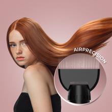 AirGlam 14in1 Flex Black Cepillo moldeador AirGlam 14in1 Flex Champagne, con 14 accesorios, función flex, pantalla digital y estuche de cuero