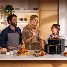 Cecofry&Crunch 6500 Cecotec Freidora de Aire 6 L Cecofry&Crunch 6500 | 2150 W, Motor CookBoost BLDC, 30% Más Rápido, Control Preciso de Flujo de Aire, Pantalla Táctil Digital, Capacidad 6 Litros