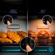 Cecofry&Crunch 8500 Cecotec Freidora de Aire 8 L Cecofry&Crunch 8500 | 1800 W, Motor BLDC Alta Eficiencia, Doble Elemento Calefactor, Pantalla Táctil Digital, Temporizador y Temperatura Regulable