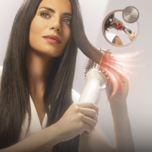 Air DryBold Elite Brosse soufflante, 1200 W, 3 modes : séchage, coiffage et lissage, Technologie ionique