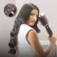 Air DryBold Elite Brosse soufflante, 1200 W, 3 modes : séchage, coiffage et lissage, Technologie ionique
