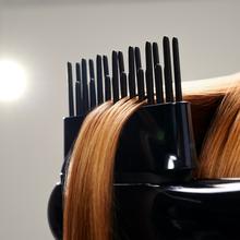AirLisse 6in1 Premium: Plancha de Pelo con Aire, 13m/s de flujo de aire, 112.000 rpm, Función Plasma, Motor Brushless, Incluye 6 Accesorios, Cepillo convencional incluido, Estuche premium