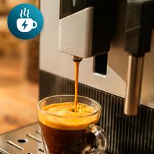 Cremmaet Steam Kompakter Kaffeevollautomat mit 19 Bar, Dampfgarer und Thermoblock-System.