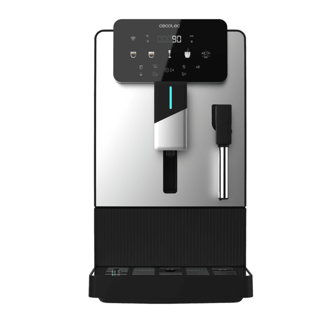 Cremmaet Steam Cafetera superautomática compacta con 19 bares, vaporizador y sistema Thermoblock.
