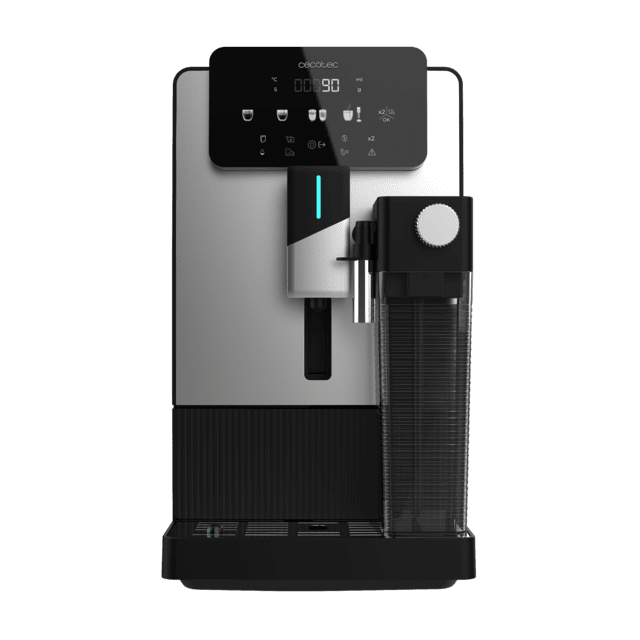 Cremmaet Latte Cafetera superautomática compacta con 19 bares, tanque de leche y sistema Thermoblock.