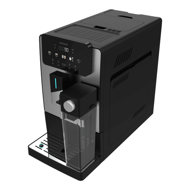 Cremmaet Latte Cafetera superautomática compacta con 19 bares, tanque de leche y sistema Thermoblock.