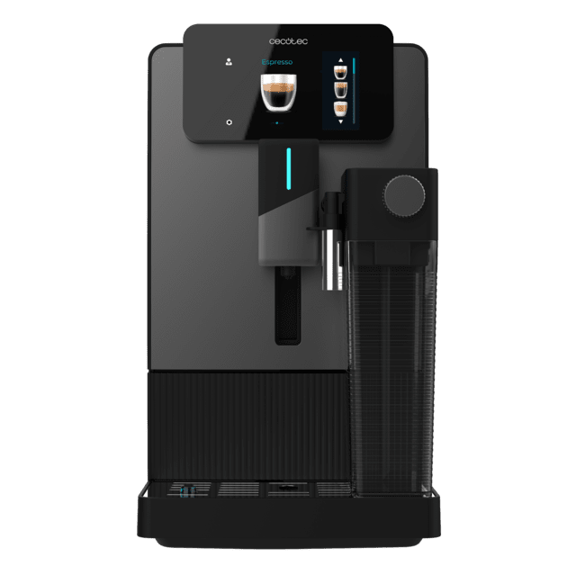 Cremmaet Latte Touch Cafetera superautomática compacta con 19 bares, tanque de leche y sistema Thermoblock.