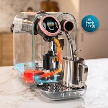 Power Caps Spin Máquina de café de cápsulas Nespresso com vaporizador muito compacta.